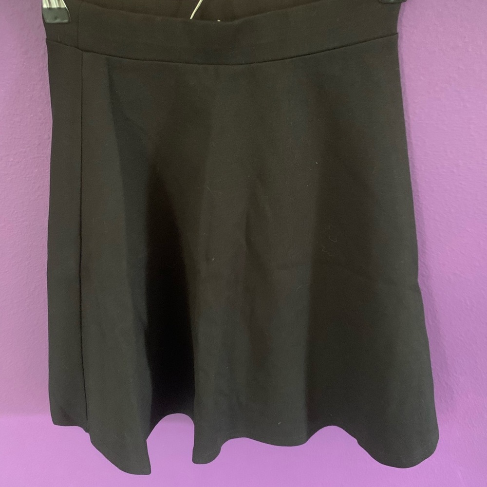 NWT black Aqua polyester and spandex skirt
